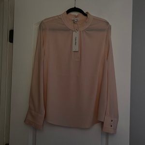 Pink Calvin Klein Long sleeve blouse